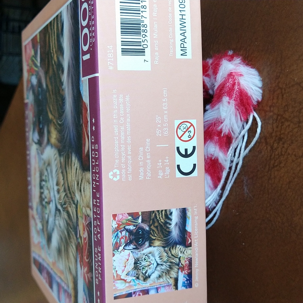 Catology puzzle. Raja and Mulan. 1000 pieces - Picture 3 of 4
